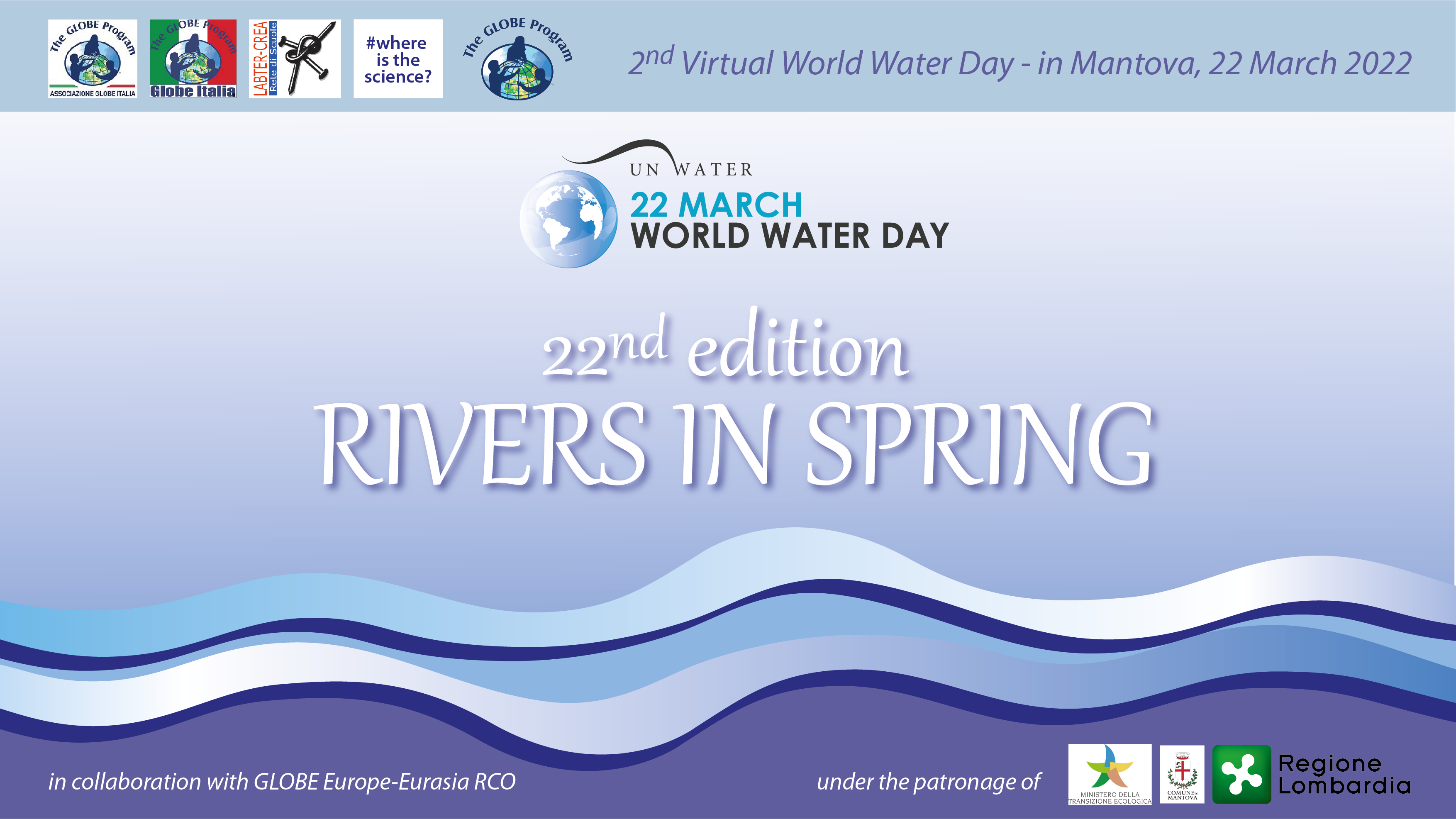 Fiumi di Primavera 2022-  Rivers in Spring 2022 - #worldwaterday